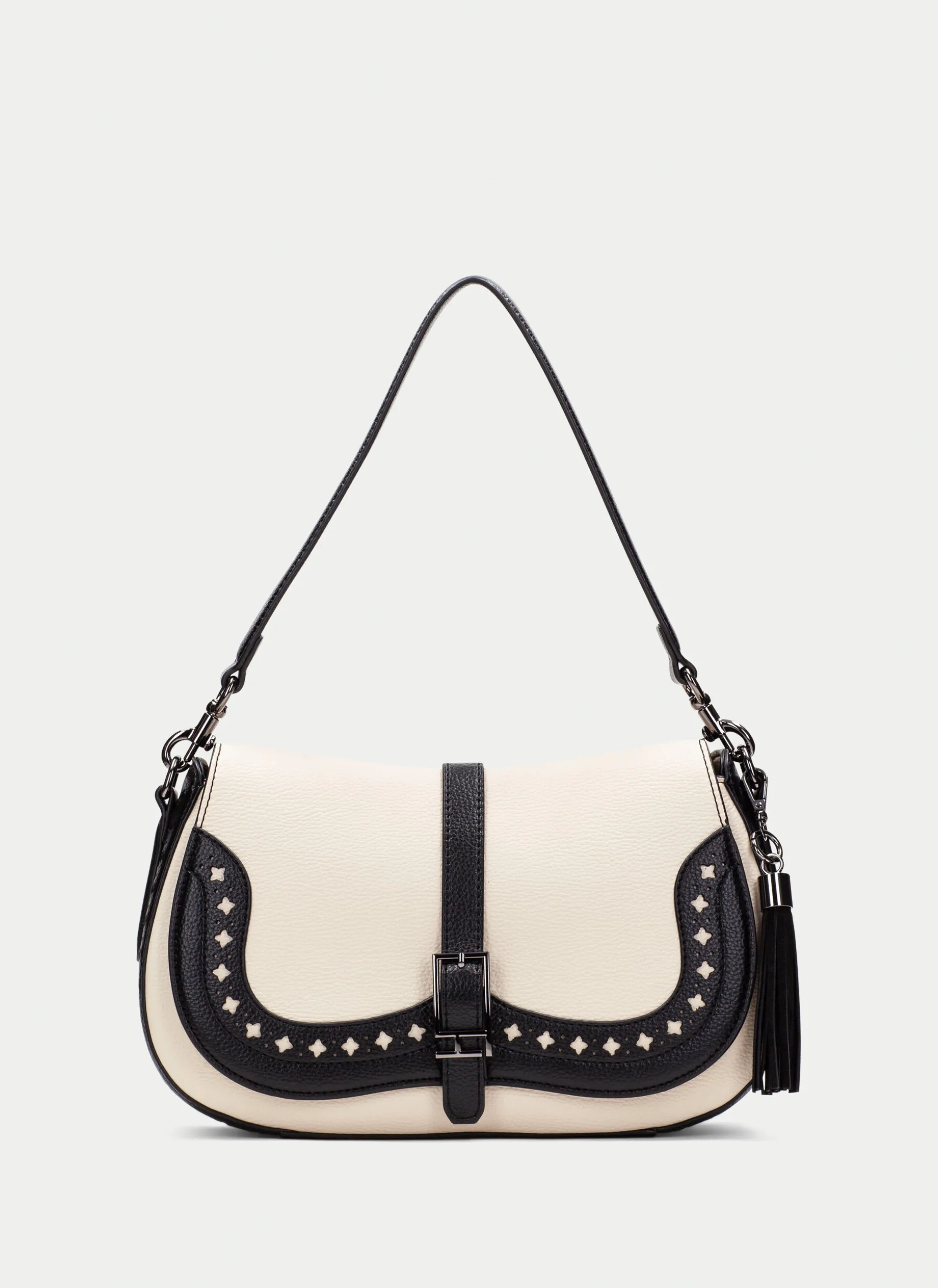 Bolsa de ombro preto-milk