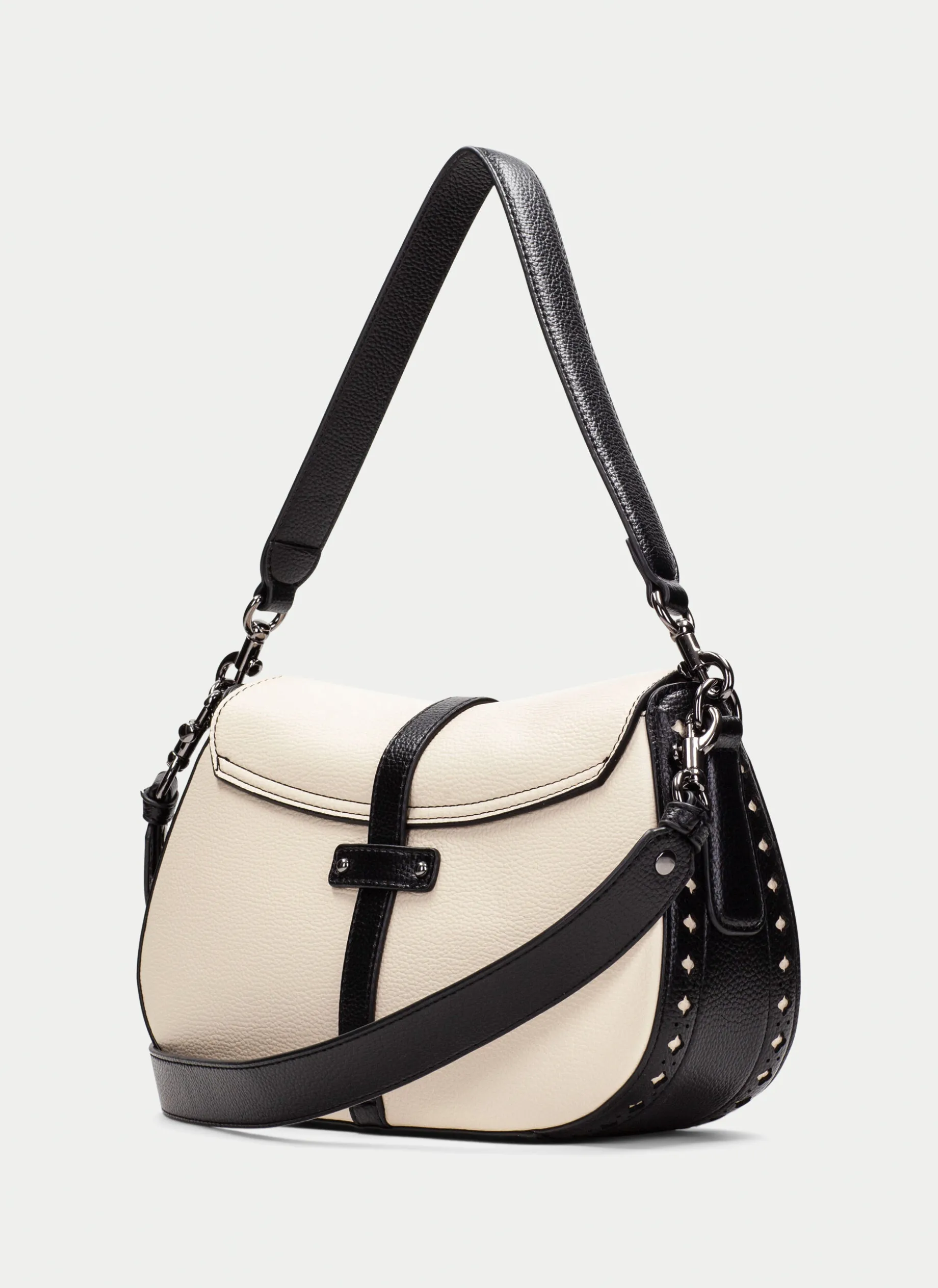 Bolsa de ombro preto-milk
