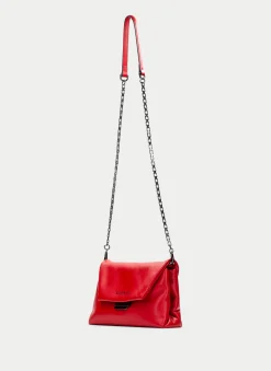 Bolsa de ombro vermelho