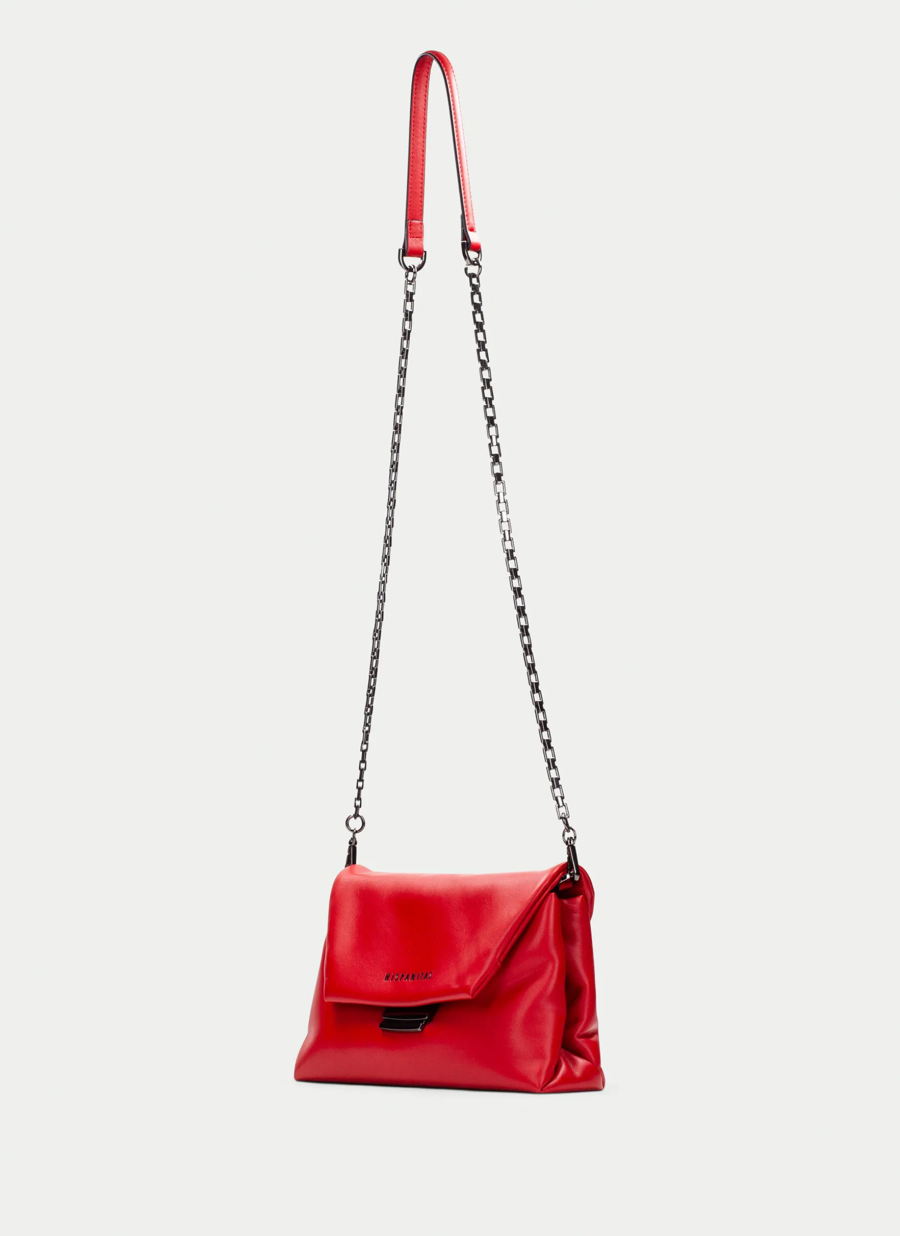 Bolsa de ombro vermelho