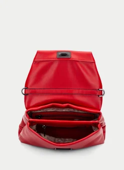 Bolsa de ombro vermelho