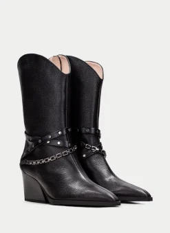 Bota sidney preto