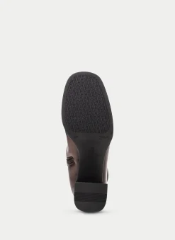 Bota tokio preto-bronze