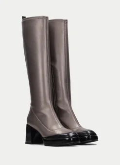Bota tokio preto-chumbo