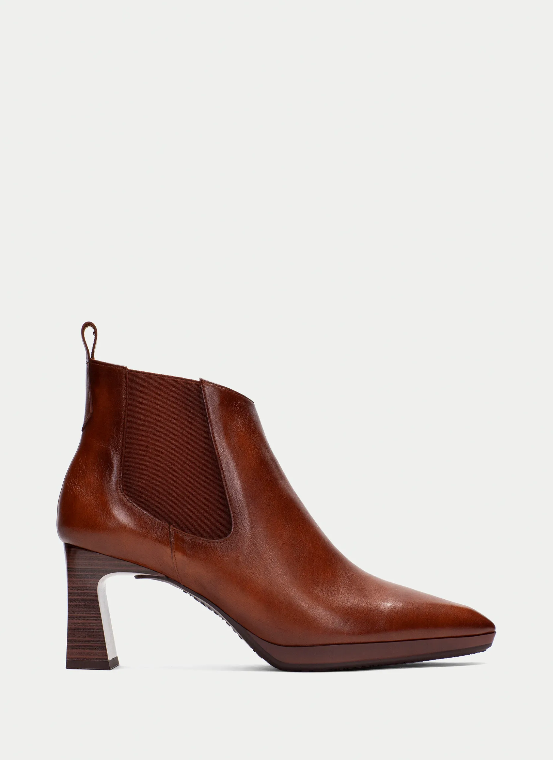 Botins ankara couro
