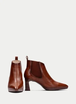 Botins ankara couro