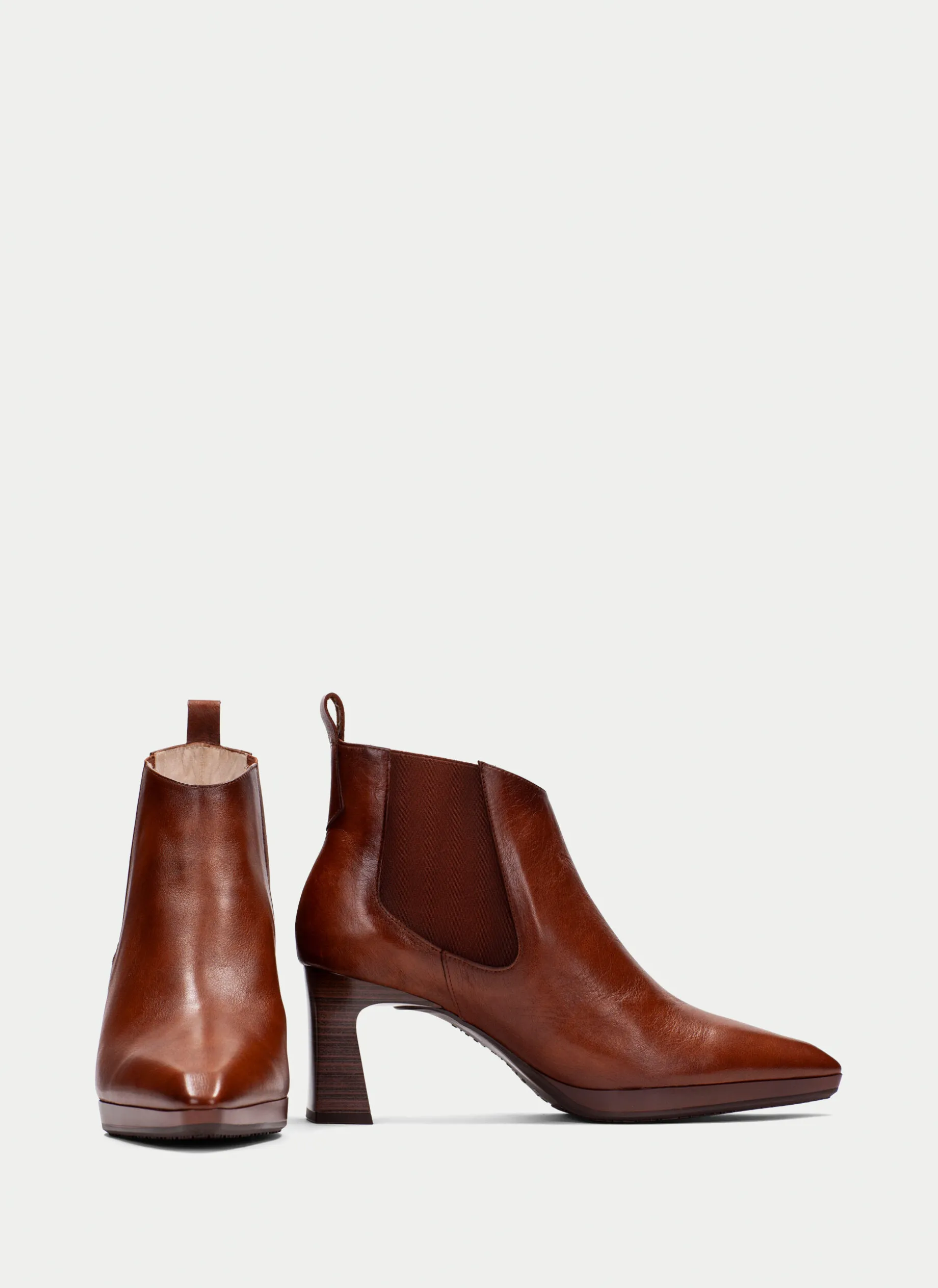 Botins ankara couro