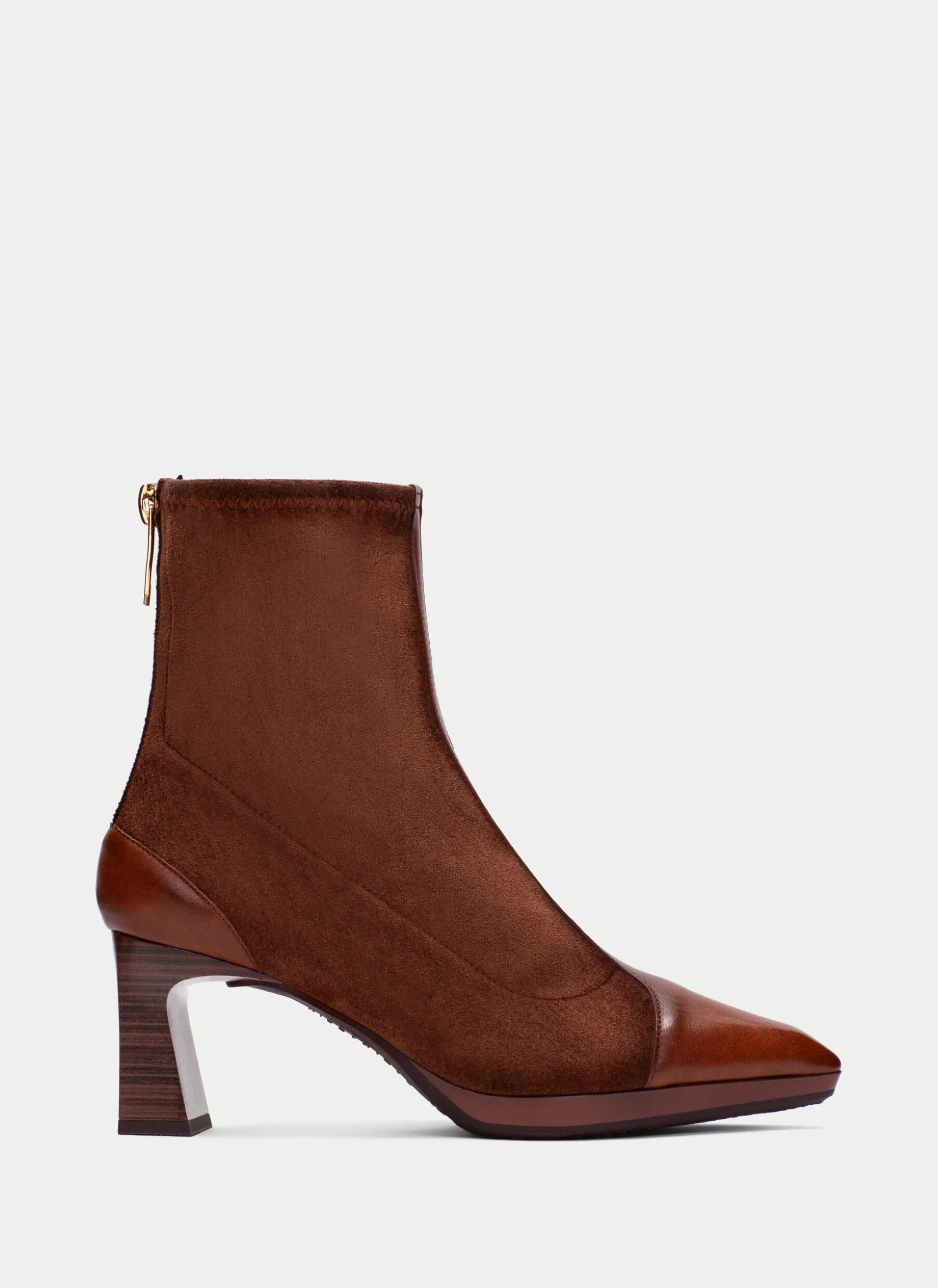 Botins ankara couro
