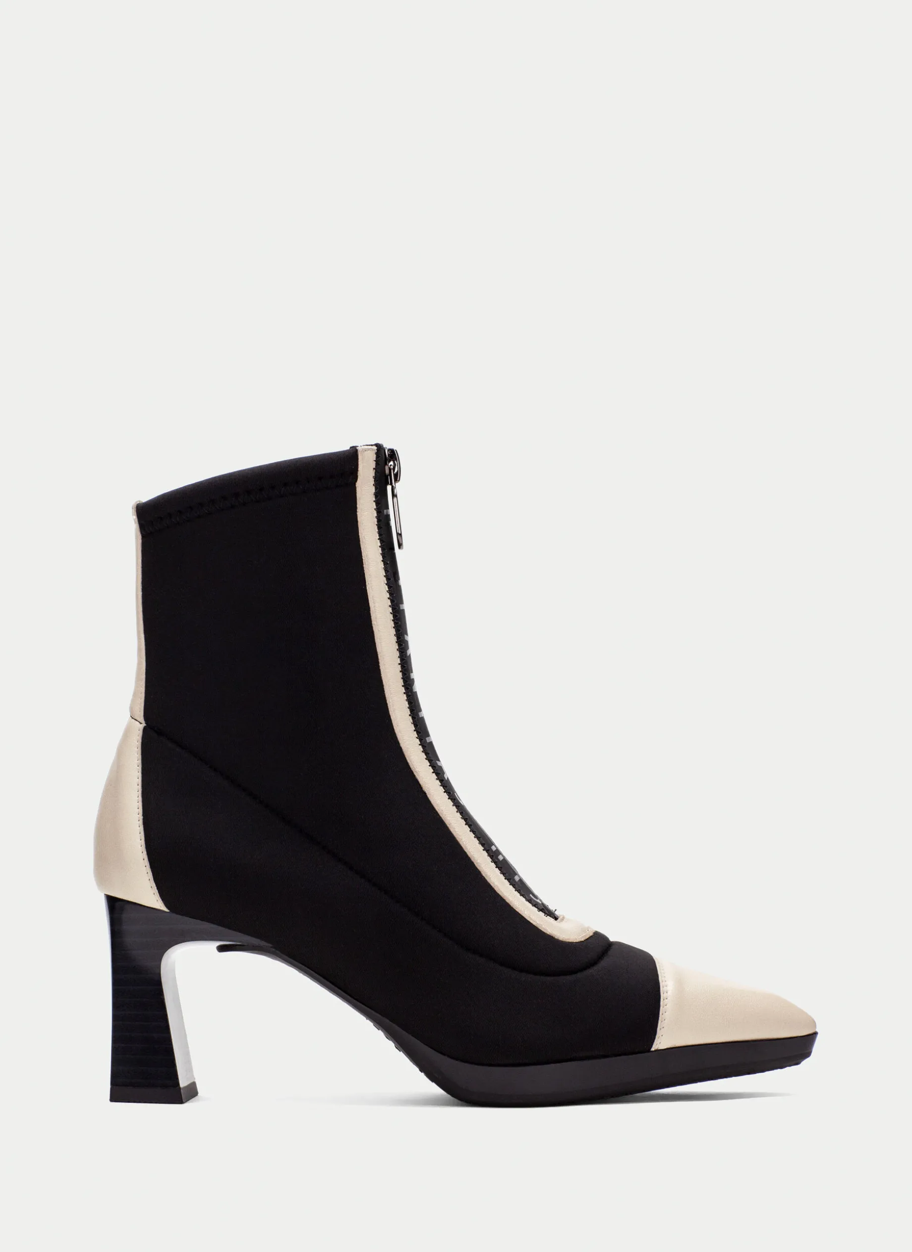 Botins ankara preto-milk