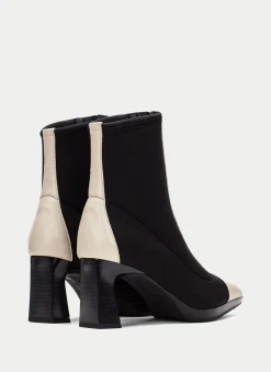 Botins ankara preto-milk
