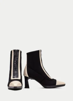 Botins ankara preto-milk