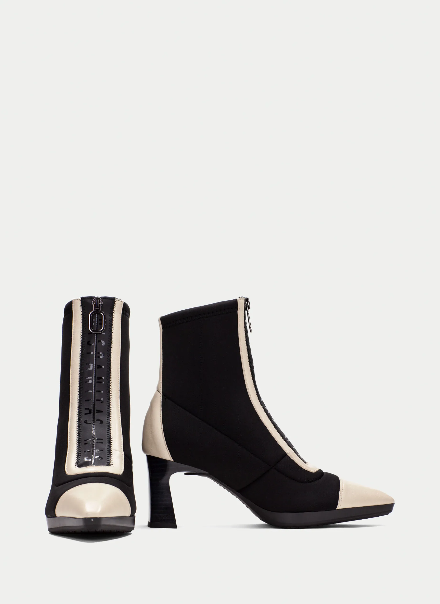 Botins ankara preto-milk