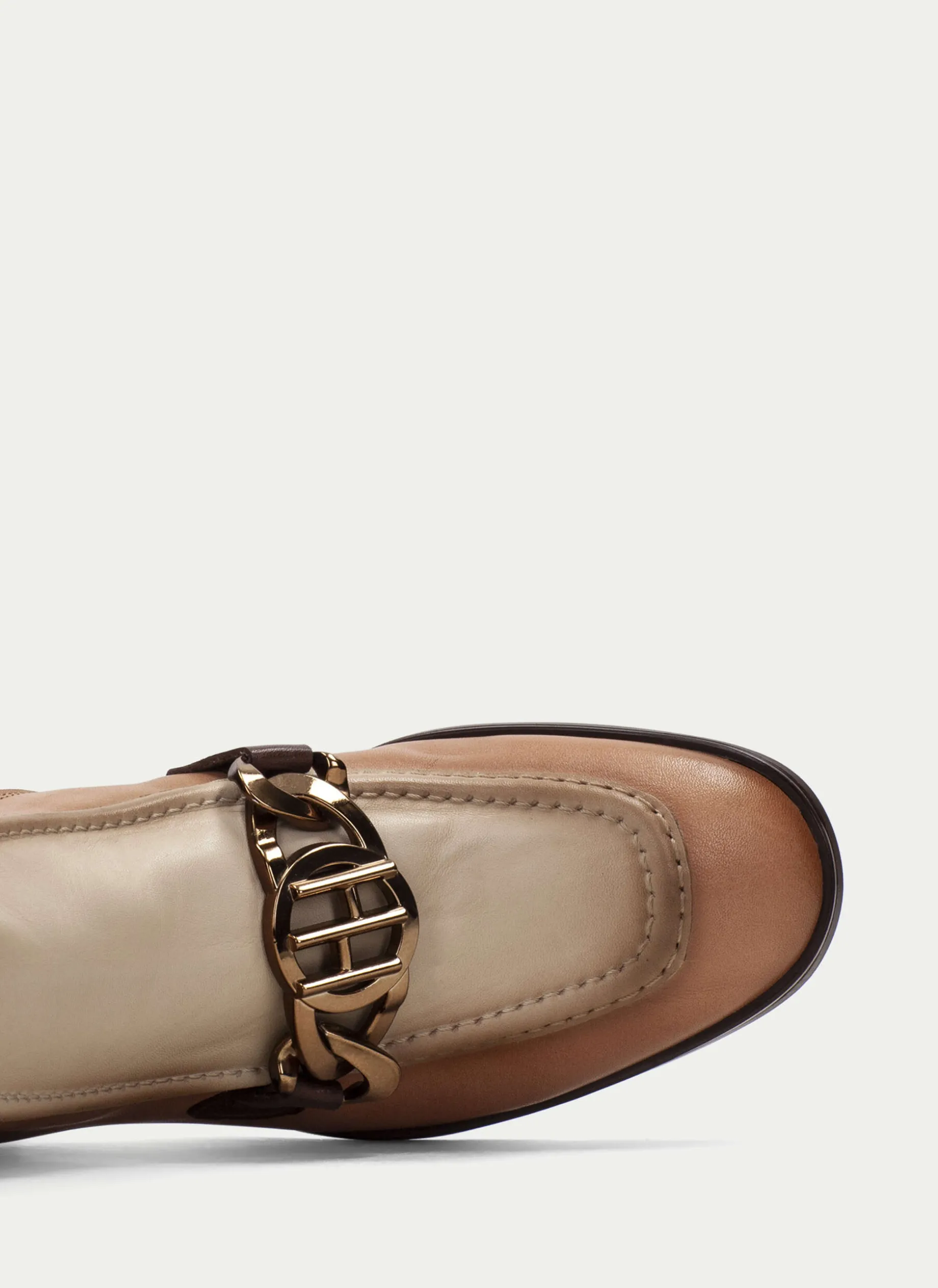 Botins charlize apricot-marfil