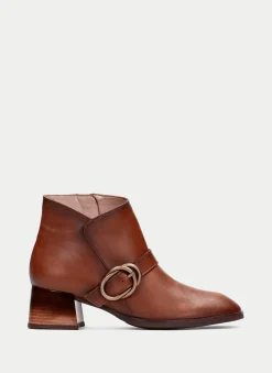 Botins charlize couro