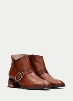 Botins charlize couro