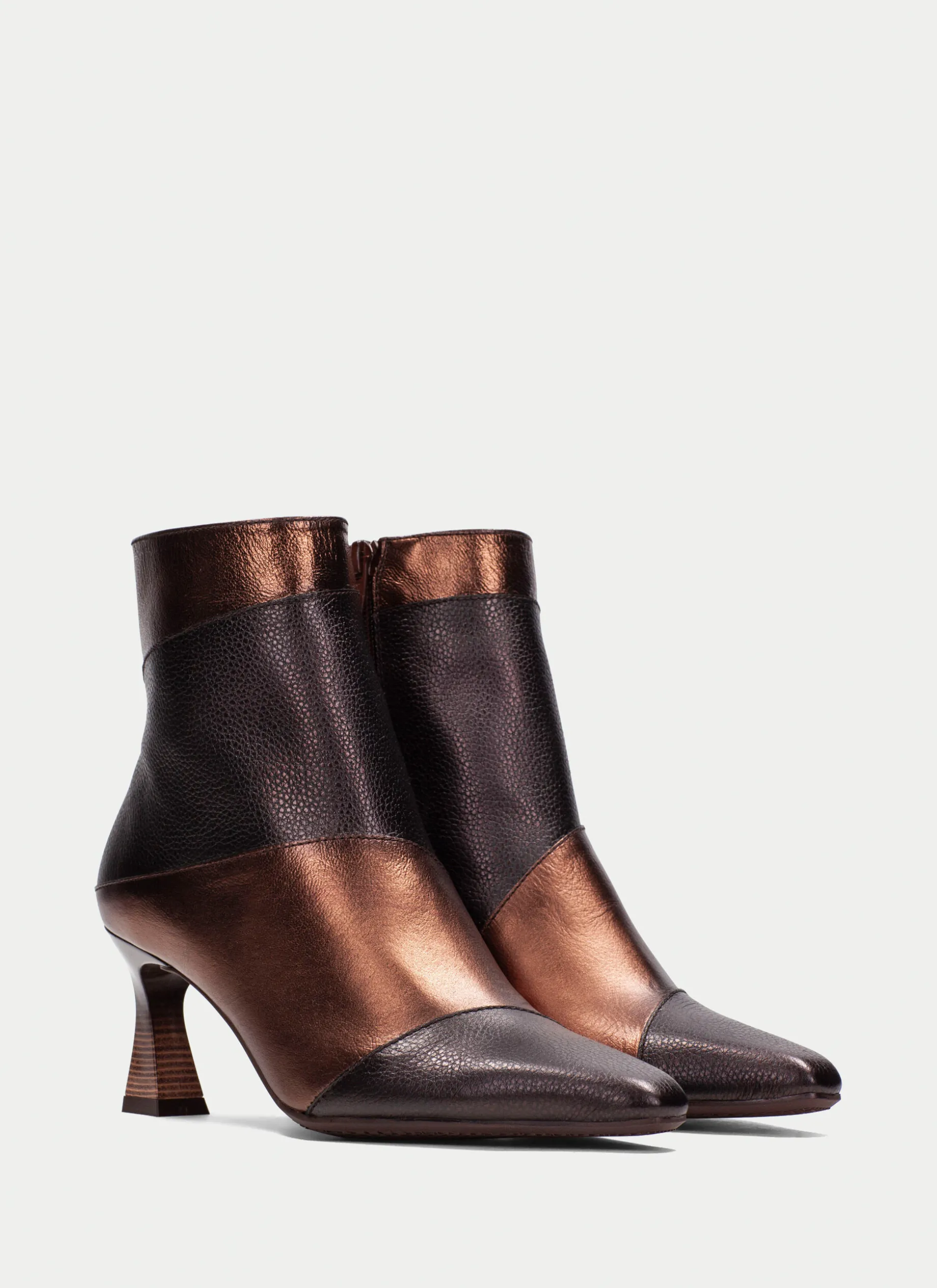Botins dalia marron-bronce
