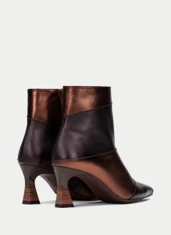 Botins dalia marron-bronce