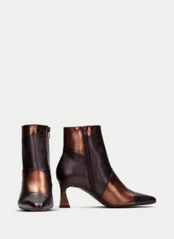 Botins dalia marron-bronce