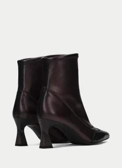 Botins dalia preto-bronze