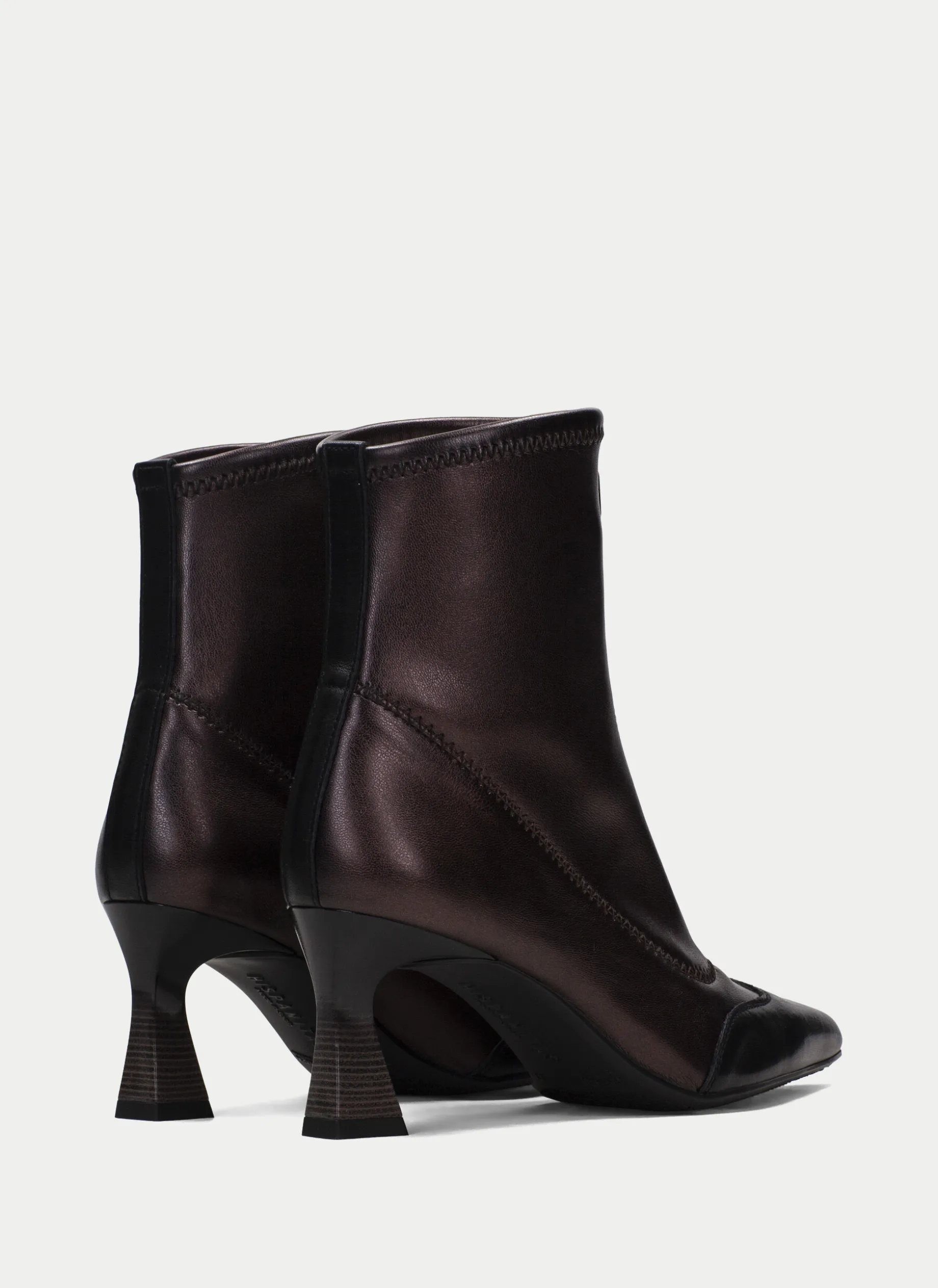 Botins dalia preto-bronze