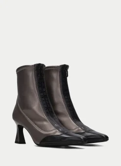 Botins dalia preto-chumbo