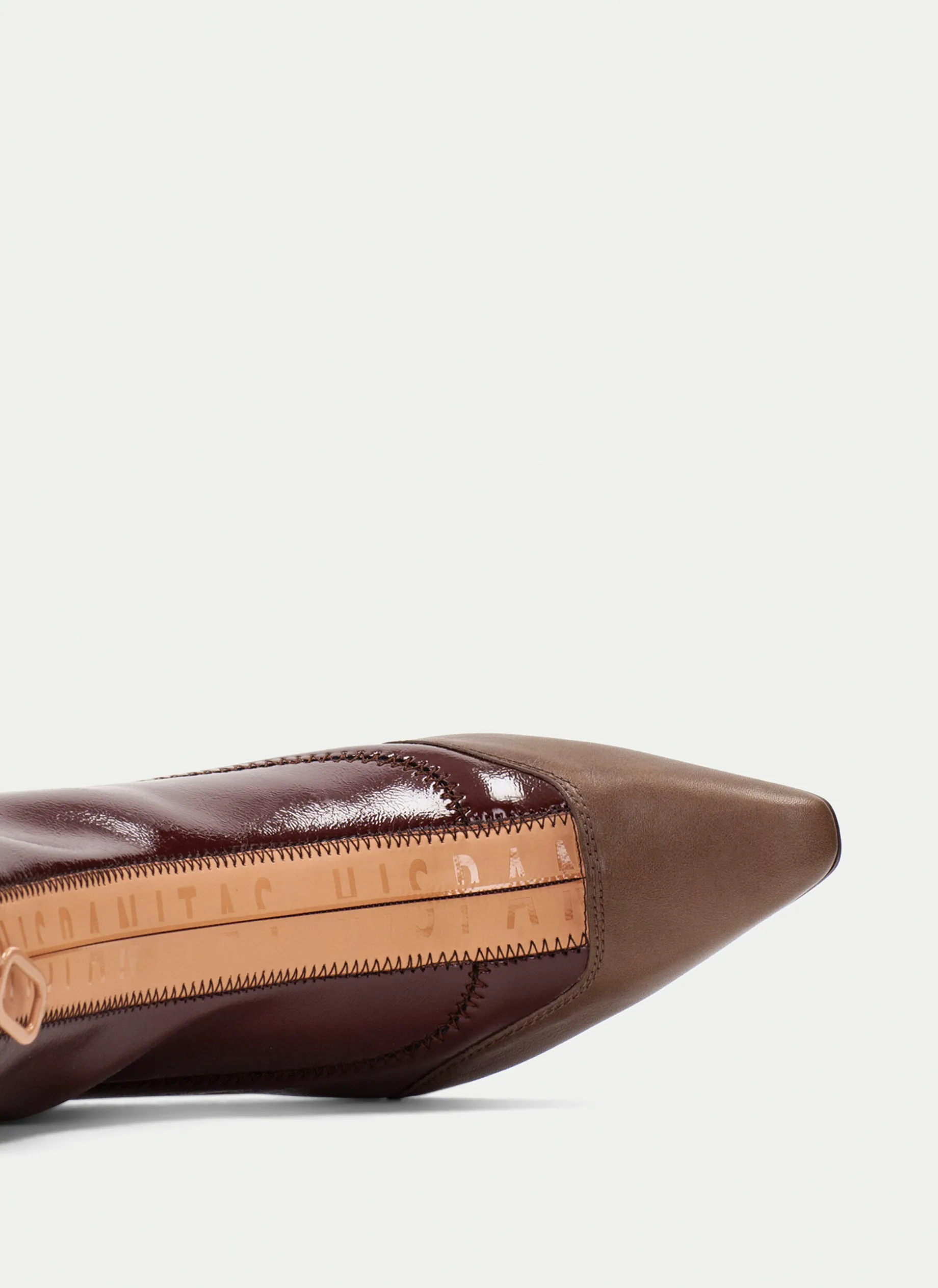 Botins dalia taupe-marron