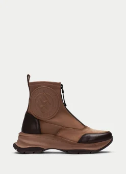 Botins Desportivos alaska marrom-apricot