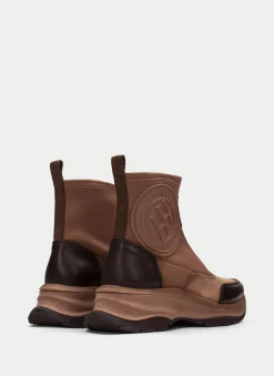 Botins Desportivos alaska marrom-apricot