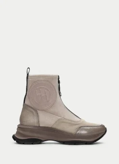 Botins Desportivos alaska taupe-ivory