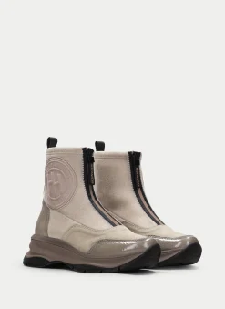 Botins Desportivos alaska taupe-ivory