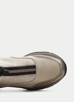 Botins Desportivos alaska taupe-ivory
