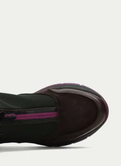 Botins Desportivos alaska forest-marrom-magenta