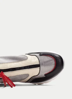 Botins Desportivos helsinki preto-cinzento-vermelho