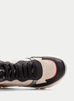 Botins Desportivos helsinki preto-milk-vermelho