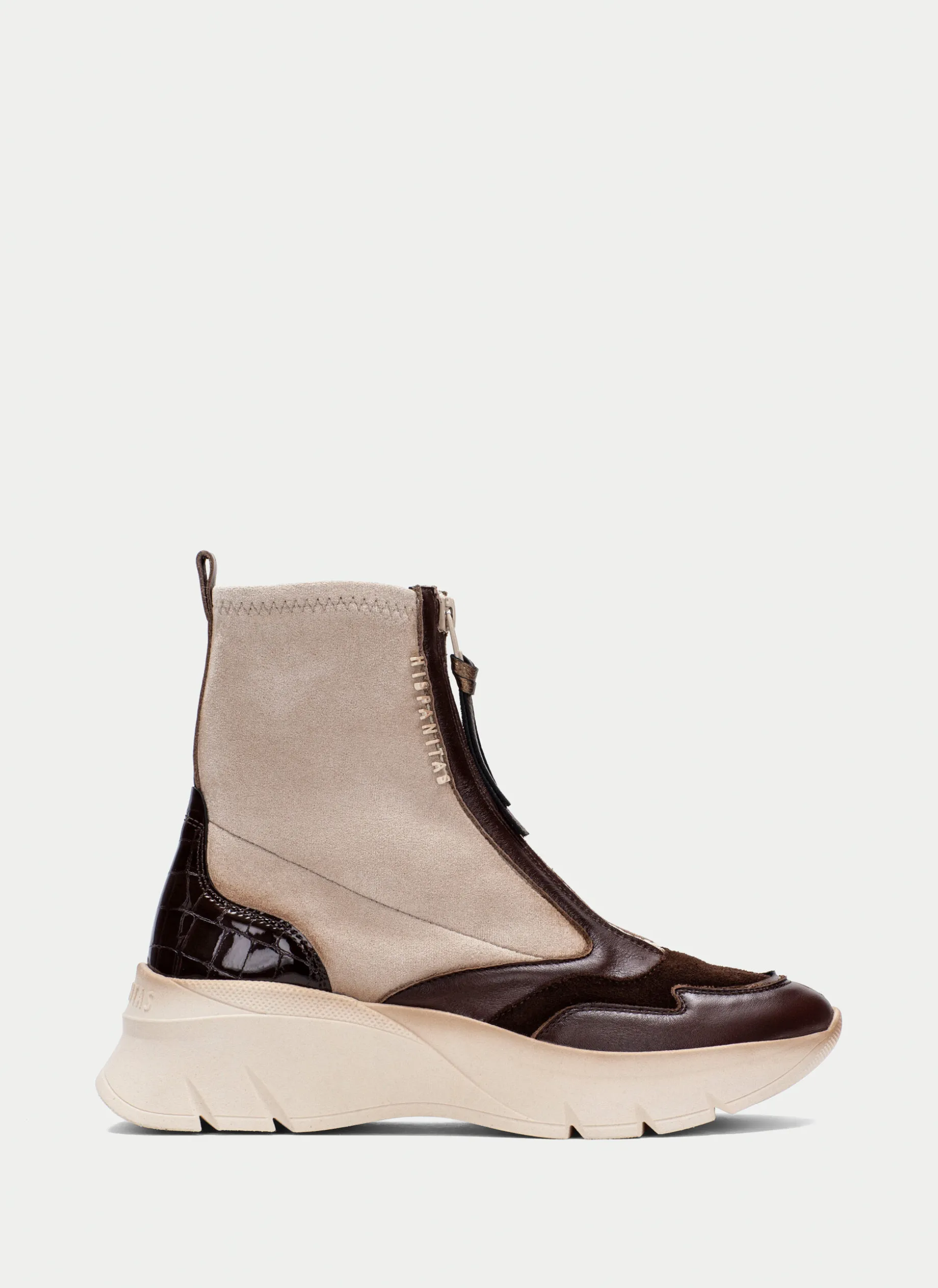 Botins Desportivos helsinki marrom-milk