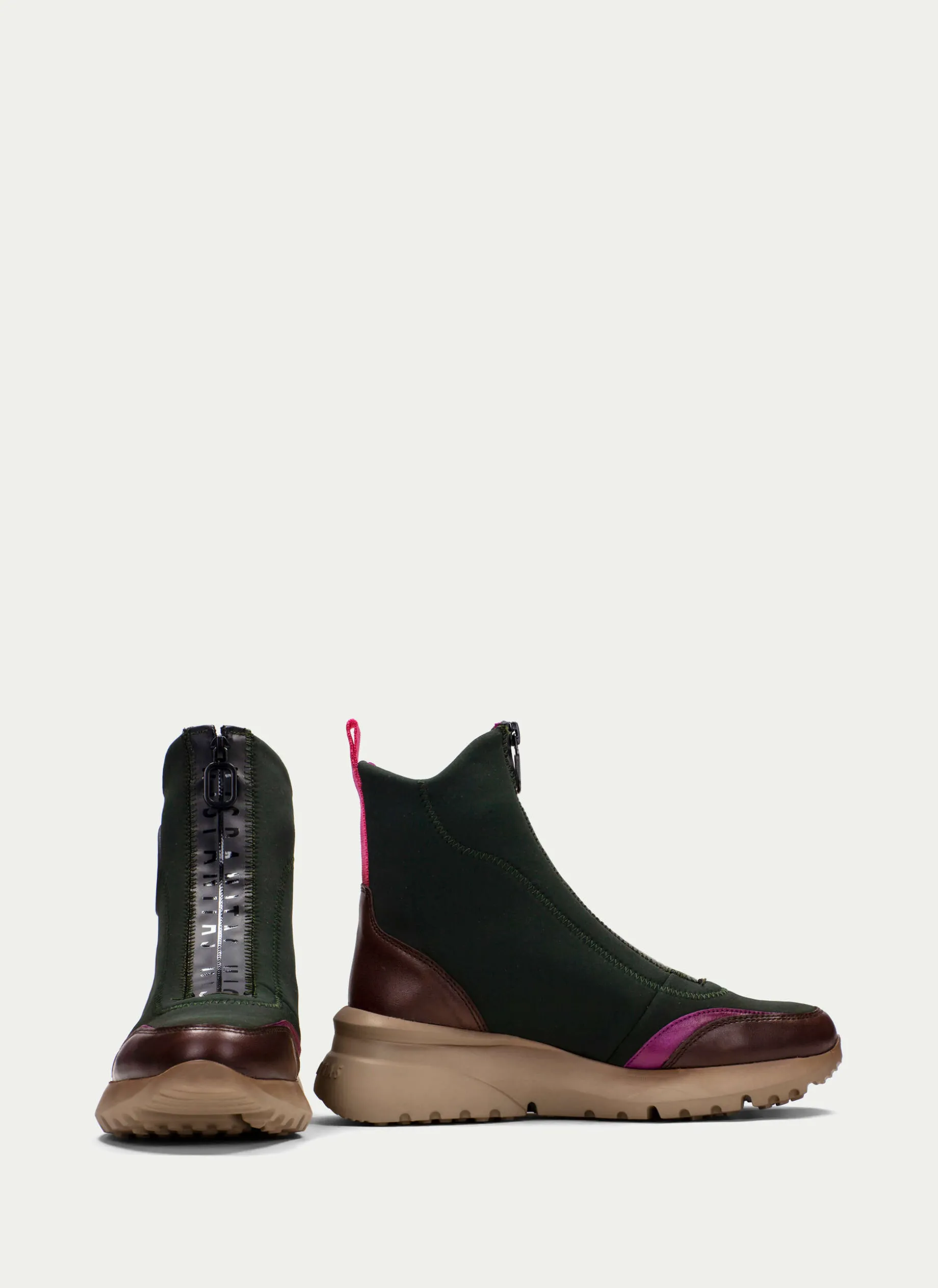 Botins Desportivos polinesia marrom-forest