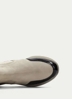 Botins Desportivos polinesia negro-marfil