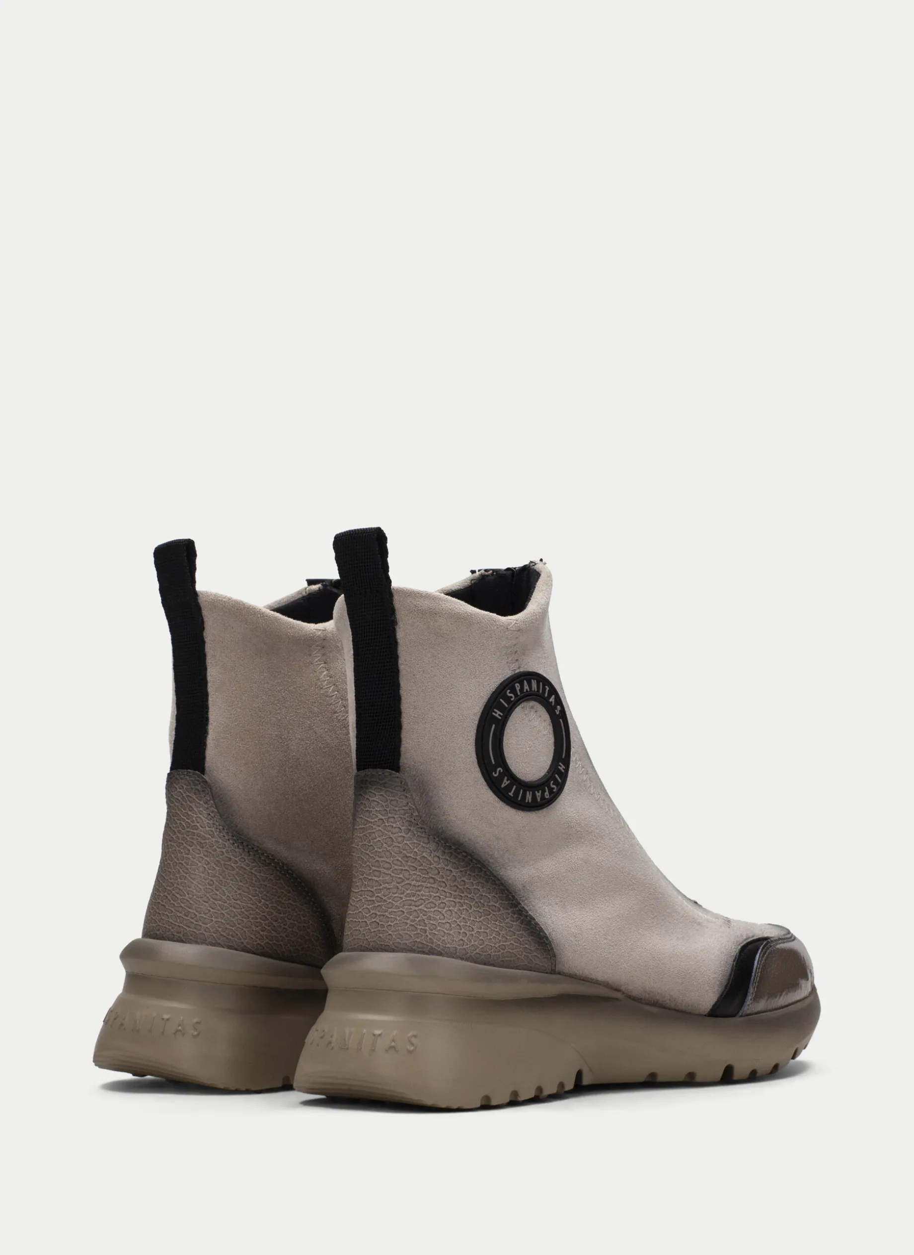 Botins Desportivos polinesia taupe-ivory