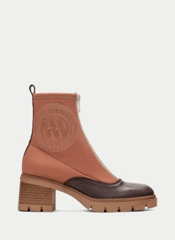 Botins everest marrom-apricot