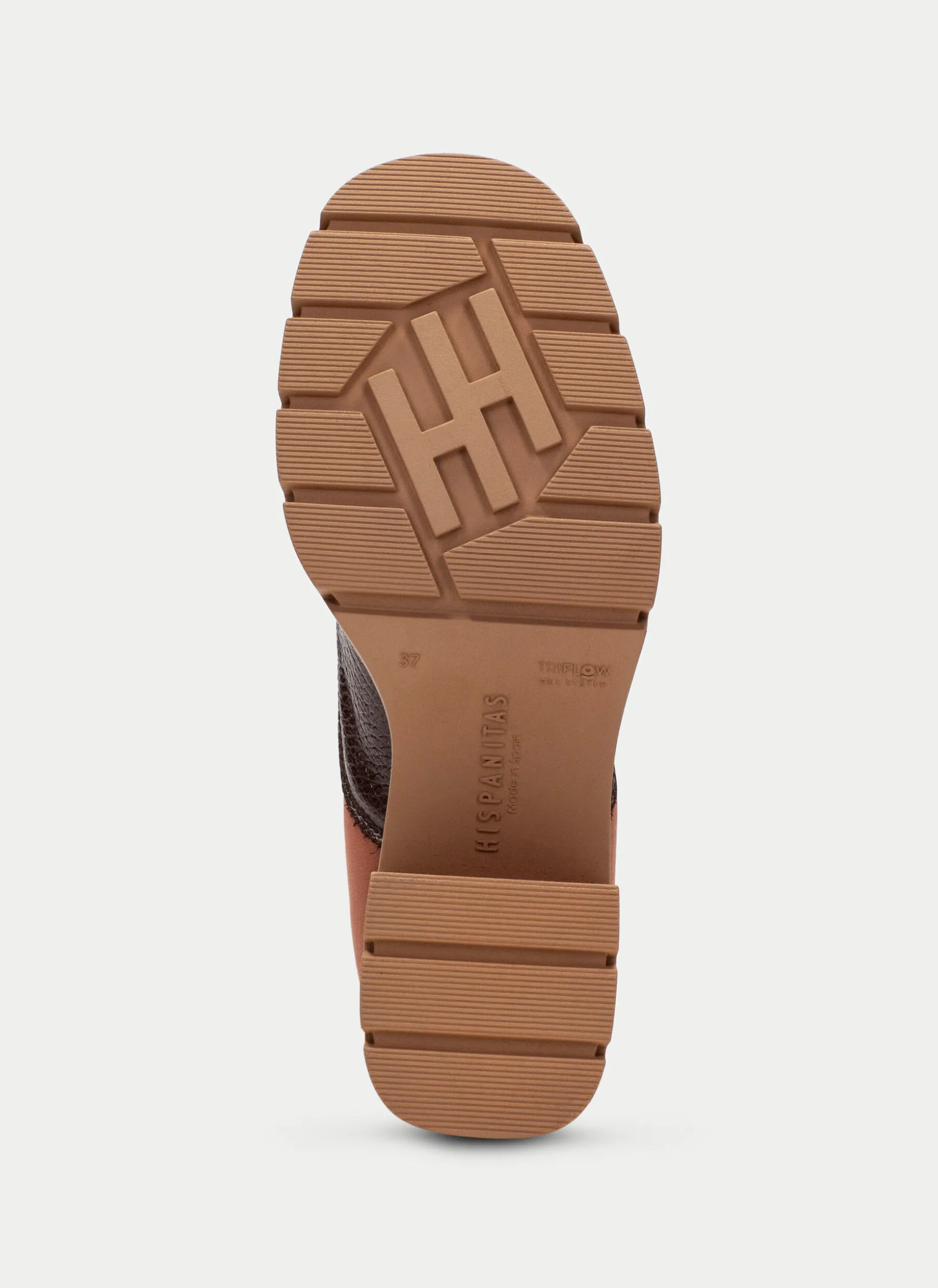 Botins everest marrom-apricot