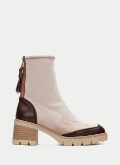 Botins everest marrom-milk