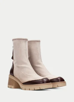 Botins everest marrom-milk