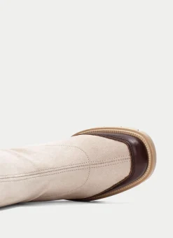Botins everest marrom-milk