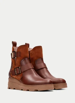 Botins florencia couro