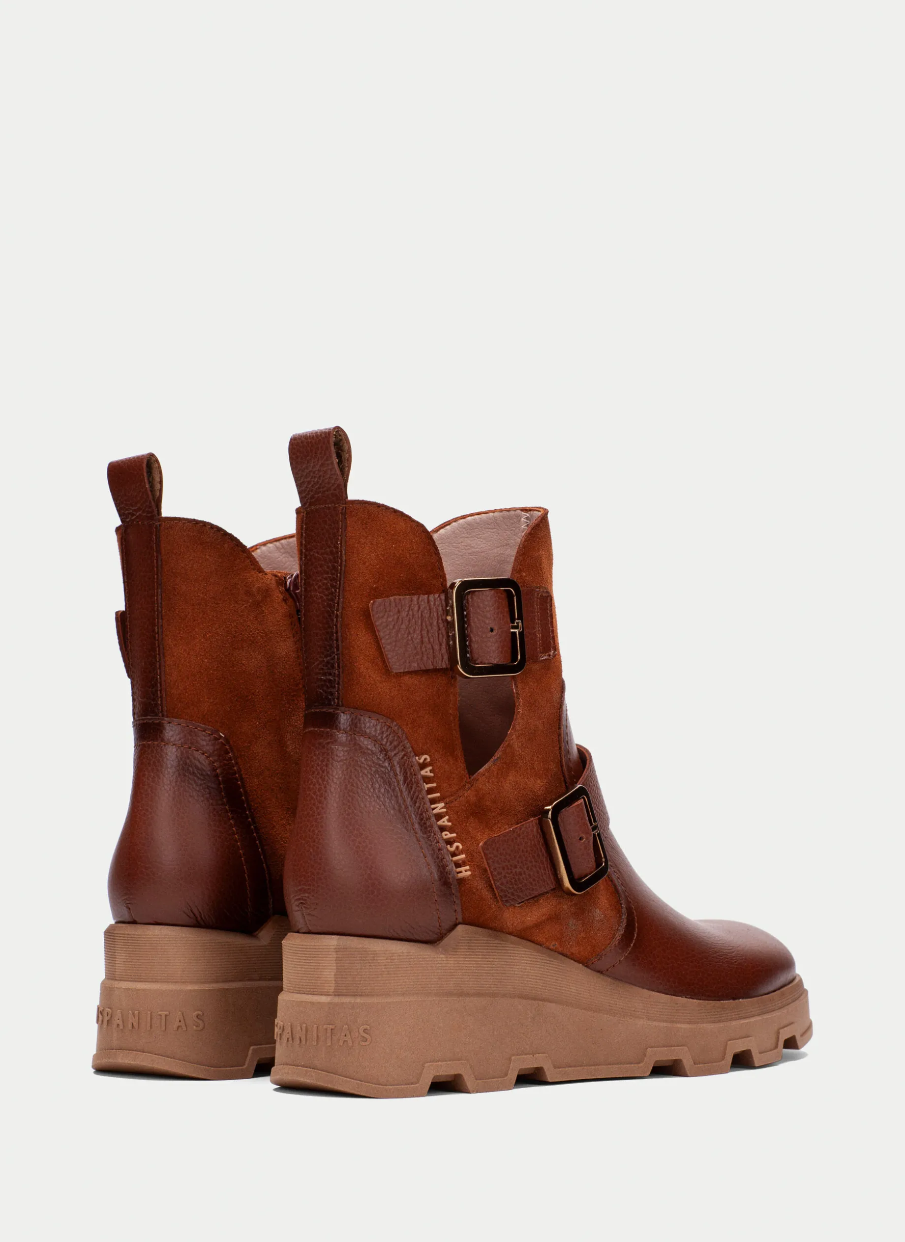 Botins florencia couro