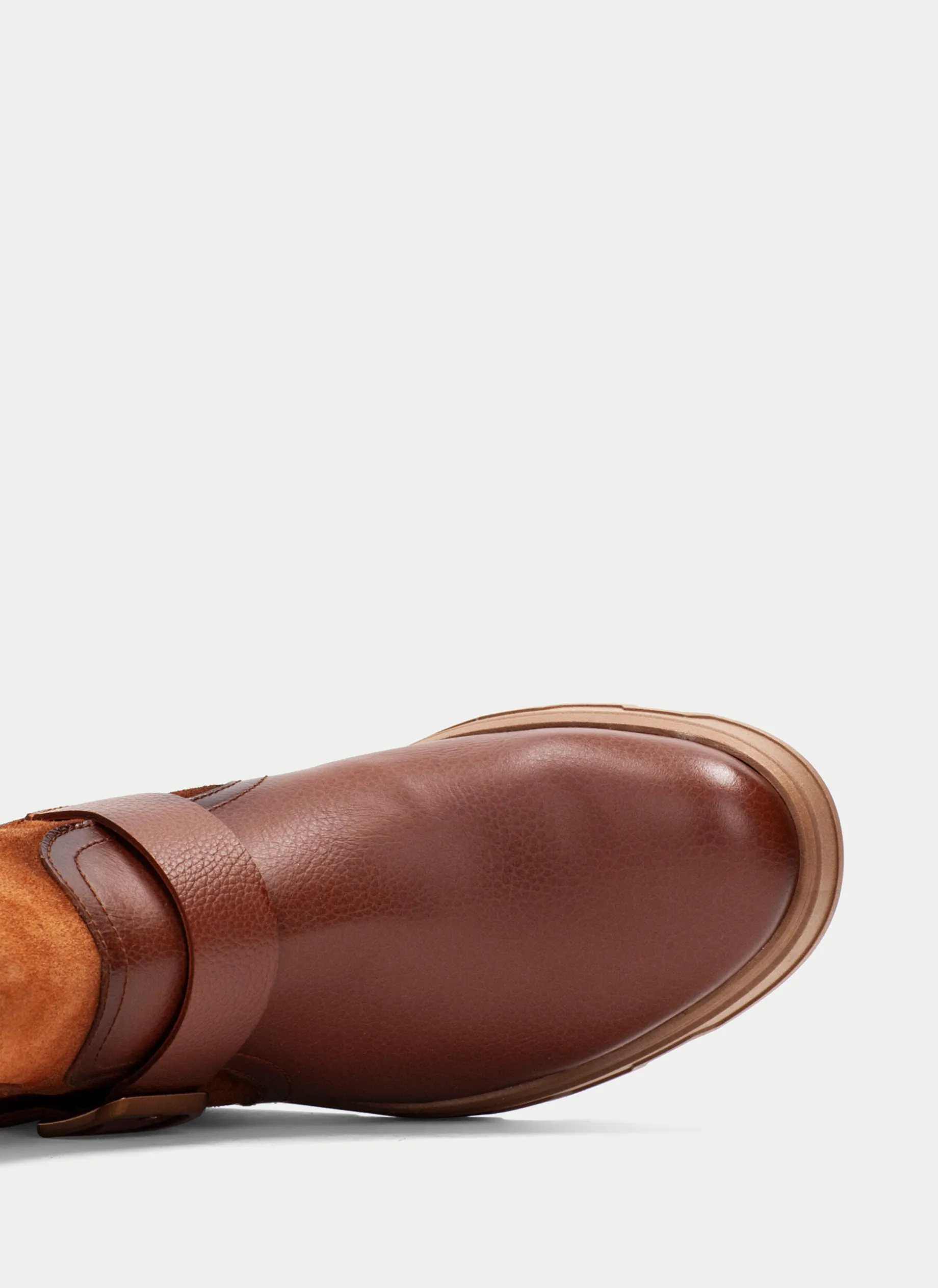 Botins florencia couro