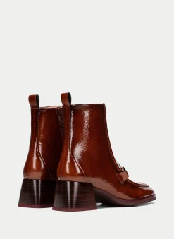 Botins milan couro