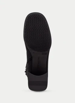 Botins milan preto-milk