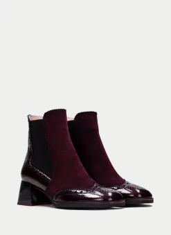 Botins milan vinho