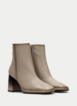 Botins monaco marfil